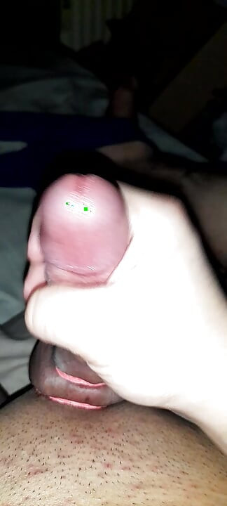 Young Cock got big vains shoots big Load wit rubberband Cockring