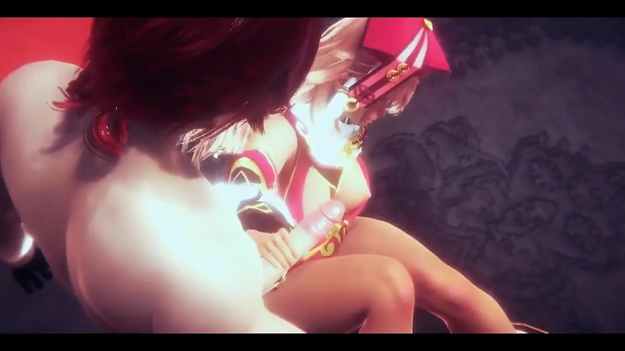 Genshin Impact Hentai - Yangfei Handjob and Fucked - Japanese Asian Manga Anime Film Game Porn