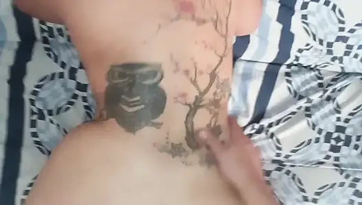 Karım gerçek ev yapımında götümü sikmemi söylüyor