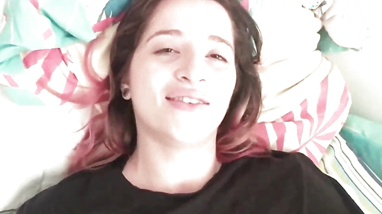 MY STEPSISTER CATCHES ME MASTURBATING, SHE ASKS ME TO LEAVE HER FULL OF MILK