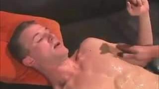 Dude Erupts While Being Rimmed