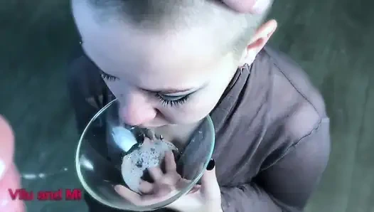 Kompilasi vilu vidish crot di mulut