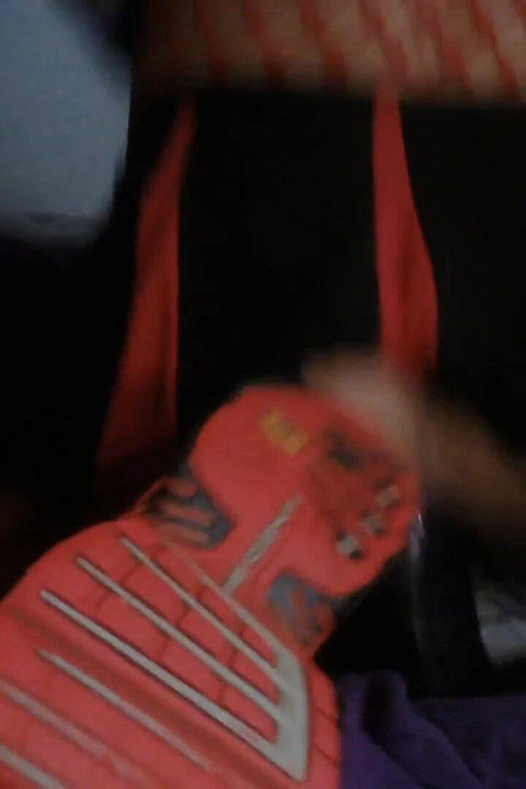 Black Red Cheerleader Outfit, BBC to Ride to Orgasm