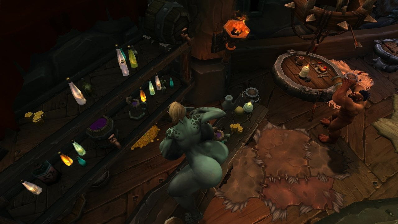 Zandalari troll shaking it