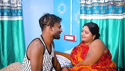 Step Mother Harcore Fuck with Her Step Son When They Were Alone at Home