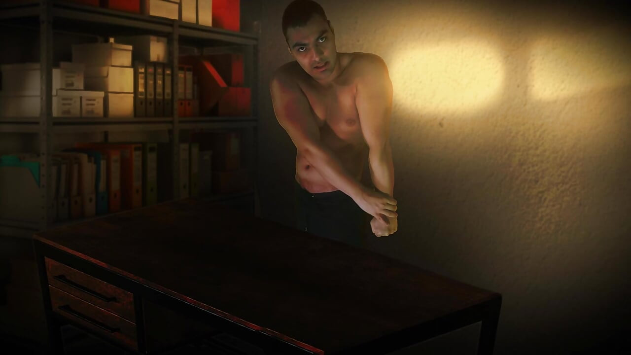 Sexy Number 1 - Masturbation in the office - Cristopher Rebellato Alexis