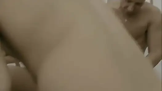 This Blonde Slut Gets Her Pussy and Ass Pounded by Two Office Colleagues