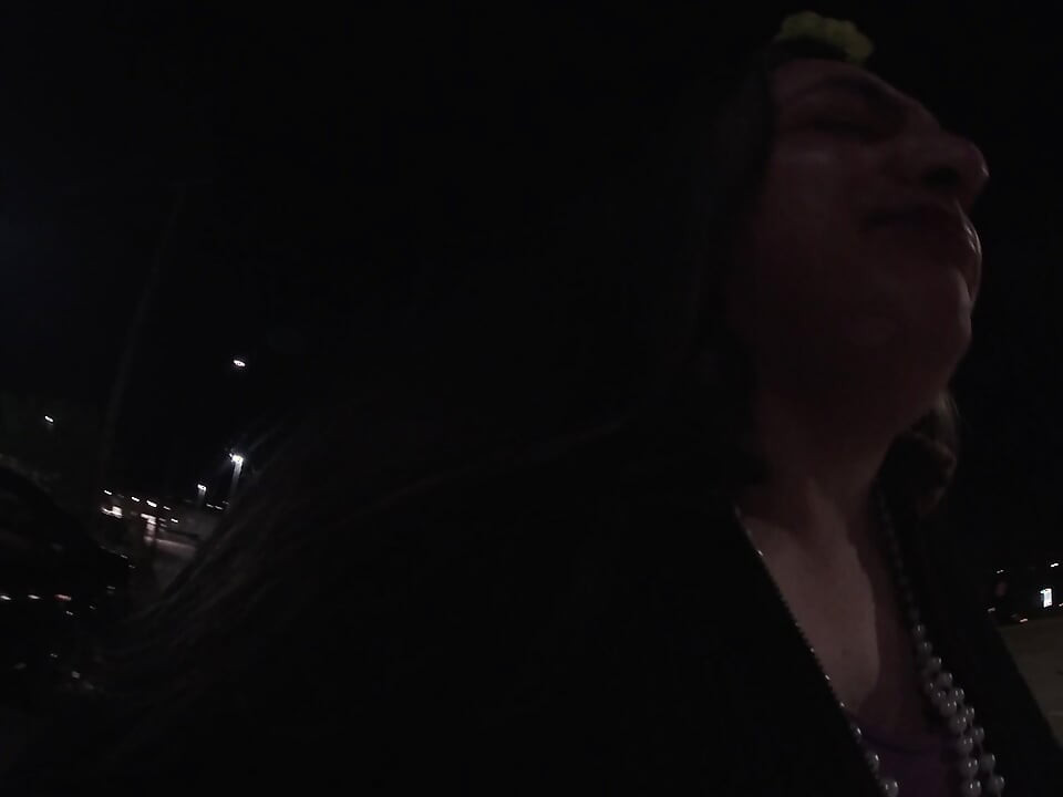 Mature CD is having a good time Outdoors