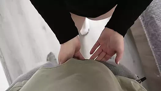 Lubricant porn video – I Gave Him a Handjob and He Rewarded Me with Huge Cumshot
