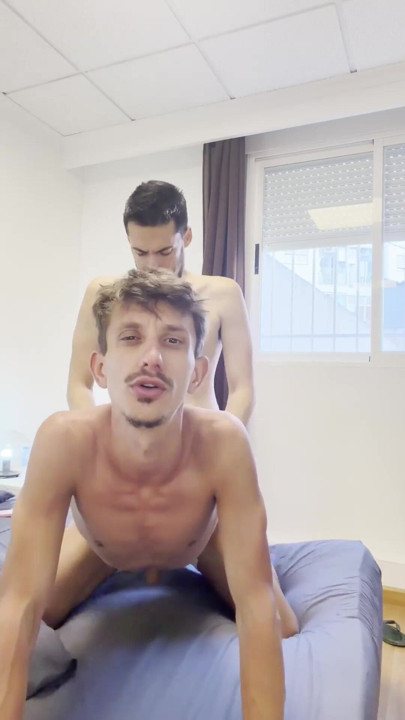 hot twink gets ass destroyed by daddy with massive cock | Clip 1
