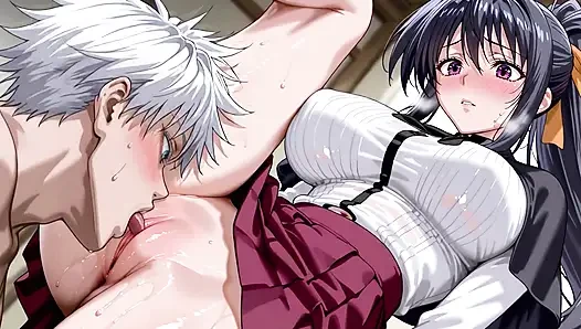 Gojo (JJK) x Akeno (DxD)