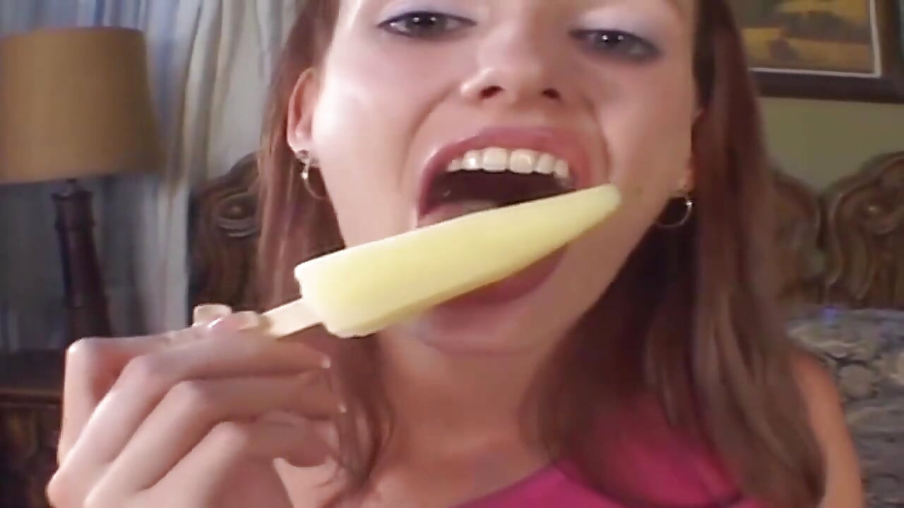Skinny Brunette Stretched by Multiple Throbbing Cocks in Wild Gangbang