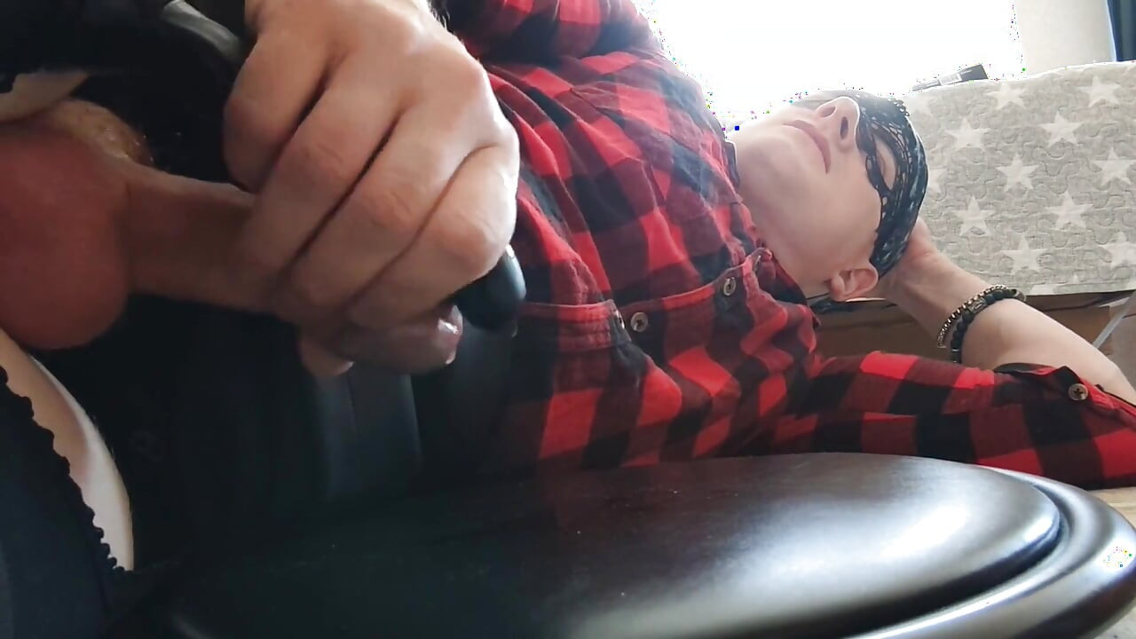 Jerking off, Sucking and Savoring Cum