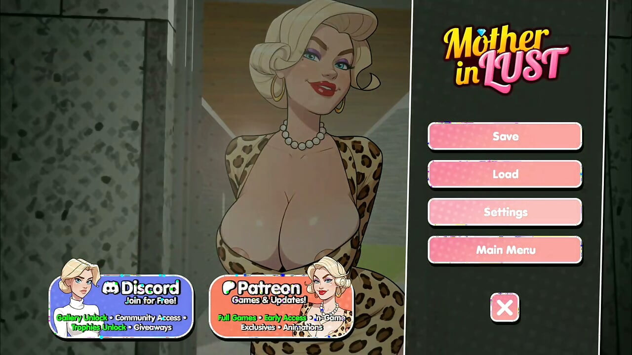 Escena de sexo en el gameplay de Honeylust: mi suegra viene a visitarme