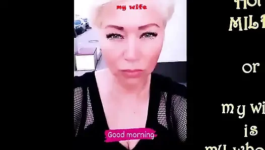 Cool Mature Webcam Slut with Big Tits and Dildo in Wet Shaved Pussy