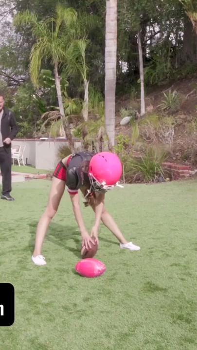 Busty Petite Asian Football Player Alexia Anders Gets Sweaty With Her Hunk Boyfriend - Exxxtra Small | Clip 1