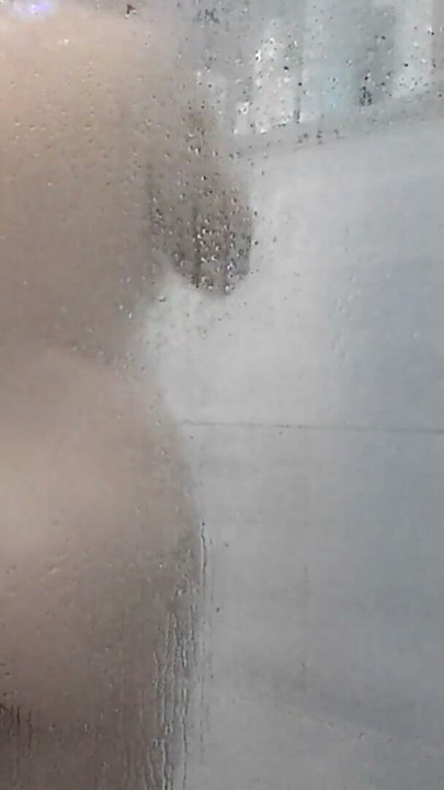 The shower scene with Asian step daughter Erin Luvin and her beautiful long nipples by andrewtatt | Clip 1