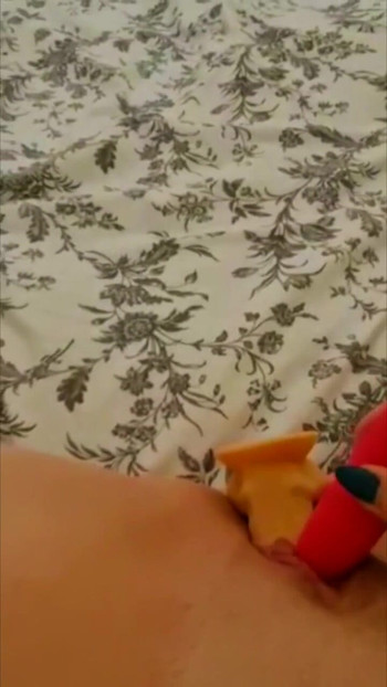 Iconic moment from "Double Dildo Penetration For Swiss Teen 18"