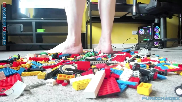 Walking Barefoot on LEGO