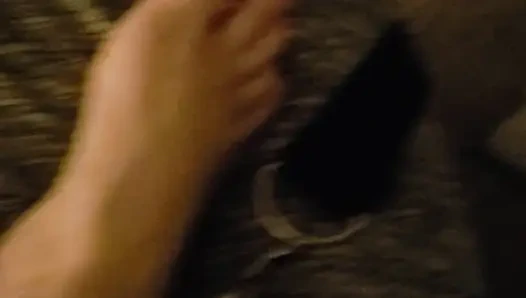 50 year old bound cumslut Wife