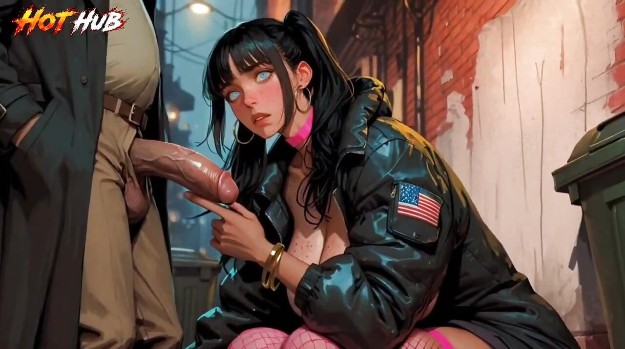 PART 1 The model Girl fuck with the begger on the street  Girl shoked by Begger big penis