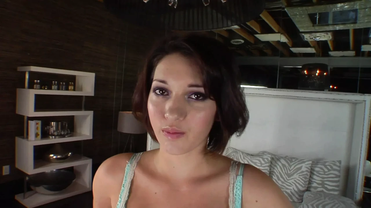 Fucked a cute student in skirt and stockings missionary