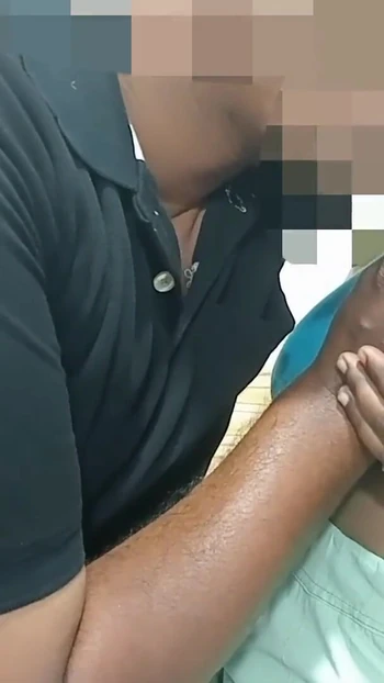 Epic moment from "Tamil Amateur Couples Really enjoyed kissing boobs sucking and nice cock sucking"