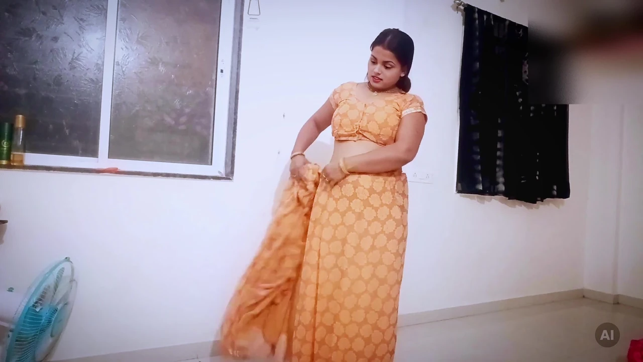 Riya Bhabhi was changing clothes when the brother-in-law saw and grabbed her and made sexual relations