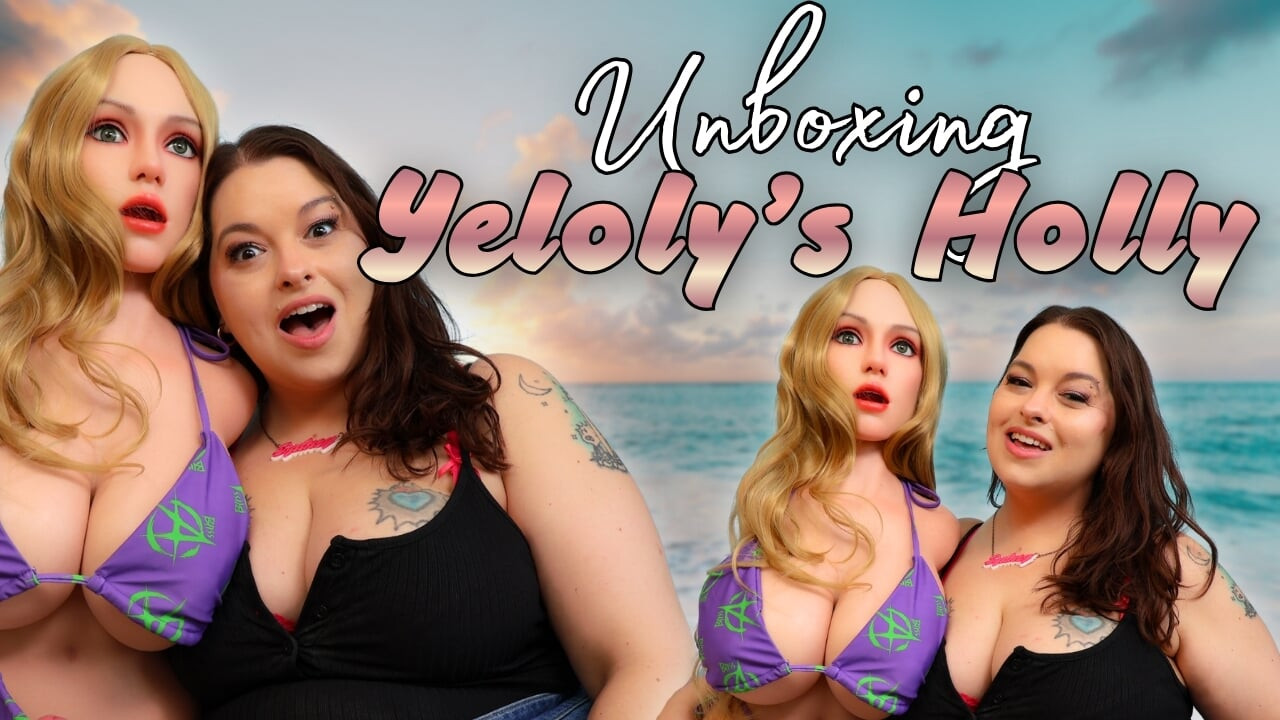 Unboxing Yeloly trans woman sekspop Holly - Sydney schreeuwt