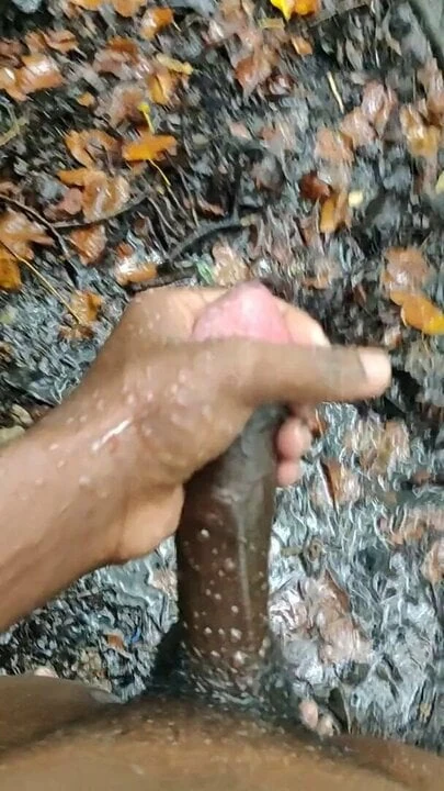 Dick in rain