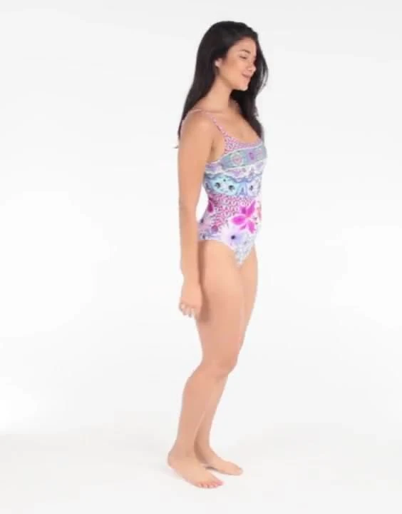 Floral swimsuit