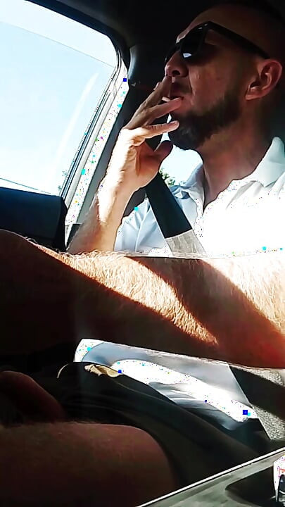 Fool in the car