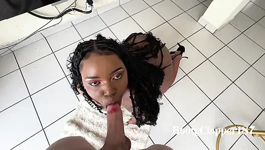 Fucked and Creampied an African Goddess