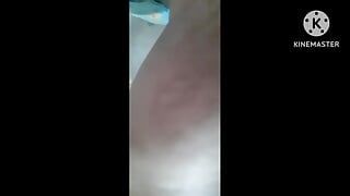 Indian Desi Hot wife happynm playing and pushup her boobs and fingaring her pussy and anal fuck
