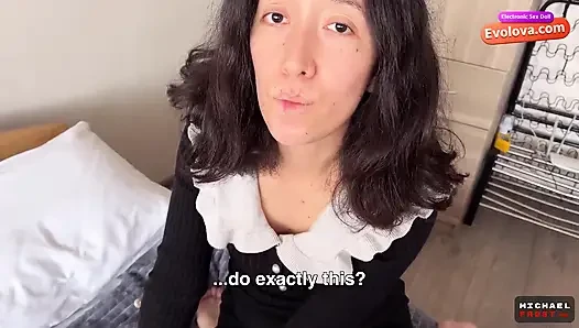 Stepmother Solves Stepson Problems with the Help of Evolova Electronic Sex Doll