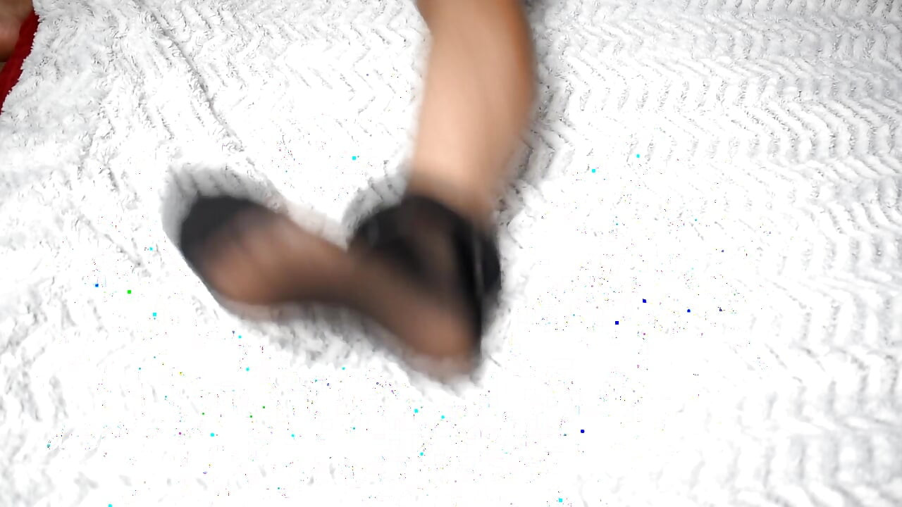 Just one foot
