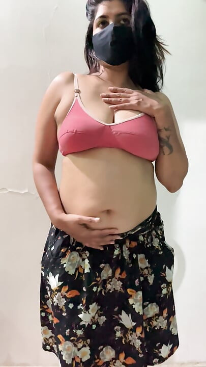 Hot desi chubby milf undressing big boobs