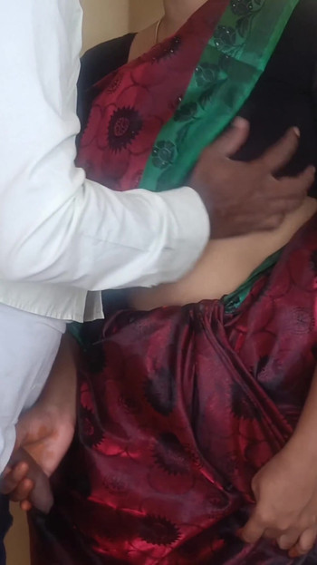 Captivating moment from "College teacher hot romance viral video"