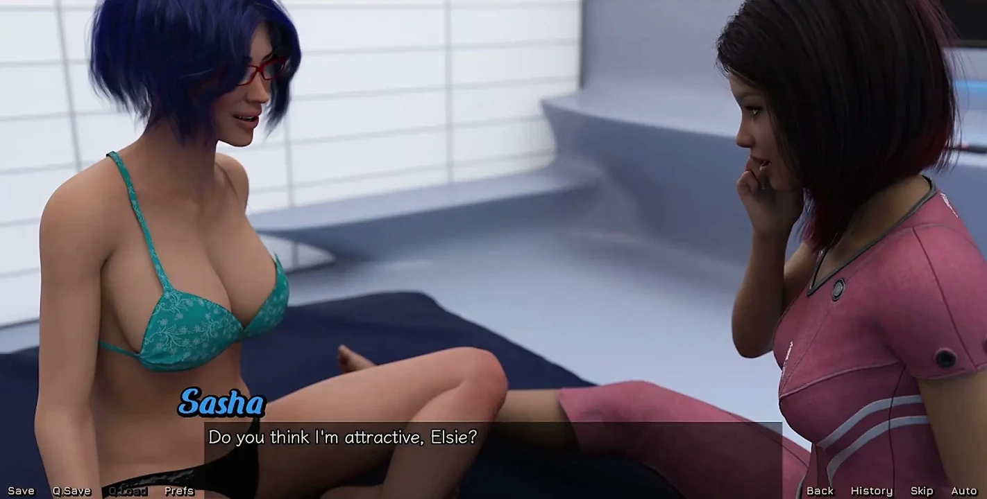 Stranded in Space - Exploring Elsies Bi-sexual Side