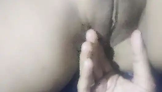 Stepaunt showed her pussy to her stepnephew and got it massaged