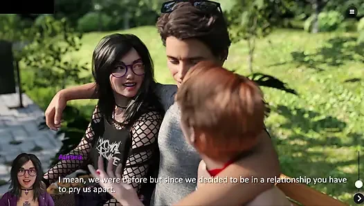 Seks threesome hot di taman - rute murni buku ejaan