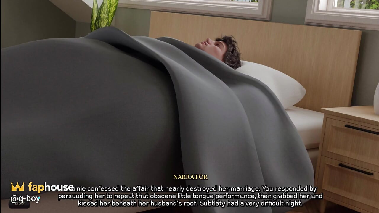 Rencontre dans la salle de bain avec une tante sexy - le filleul, épisode 3