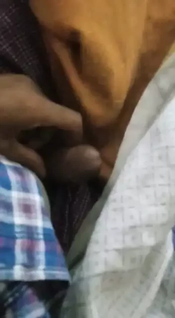 Sexy husband showing tight dick