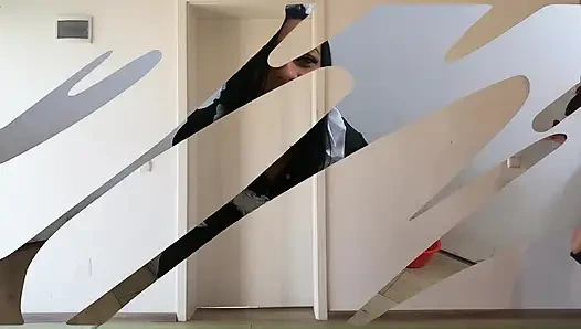 Cosplay rol yapma derlemesi vol. 1 - polis, yaramaz öğrenci, Noel Baba'nın yardımcısı, hizmetçi ve günahkar rahibe