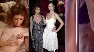 Susan Sarandon & Eva Amurri - big breasts side by side