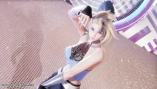 Aespa - Drama - Akali Sexy Striptease