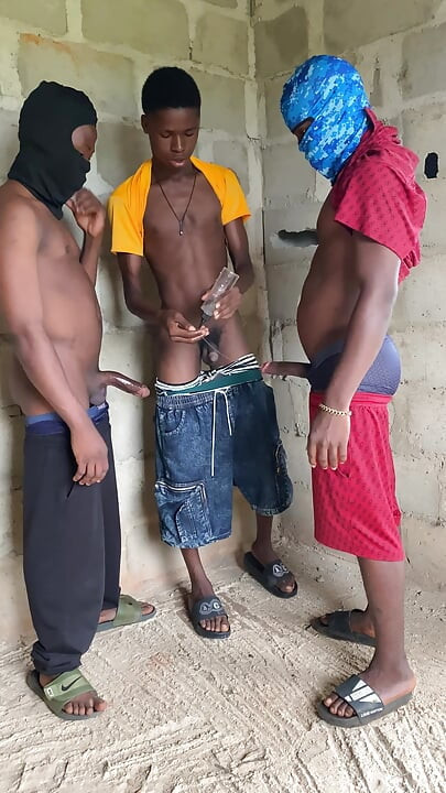 Twink Threesome Rough Riders