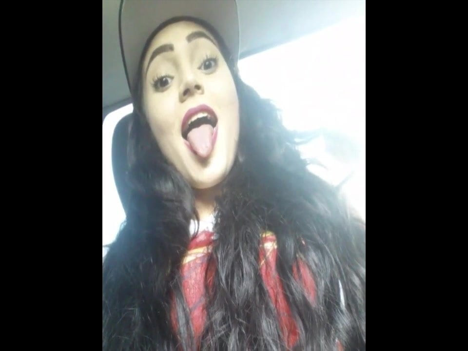 Mexican Slut Giving kisses