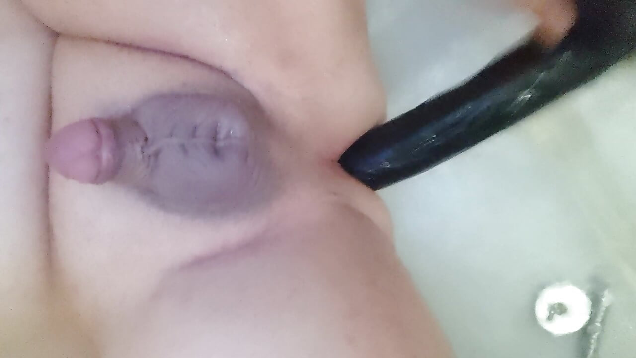 Sissy Bitch Love XXL VELIKI CRNI KURAC dildo anal
