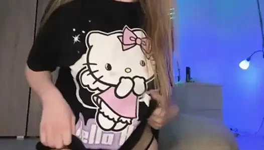 Play with a tight pink pussy